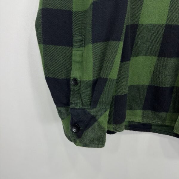 IMG_4751 Large Dickies Flannel Shirt Green XL Men's Big Check Pockets