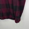 IMG_4762 Large Dickies Flannel Shirt Burgundy Black M Men's Big Check