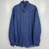 IMG_4769 Large G-Star Stalt Denim Shirt Blue XL Men's Slim Fit