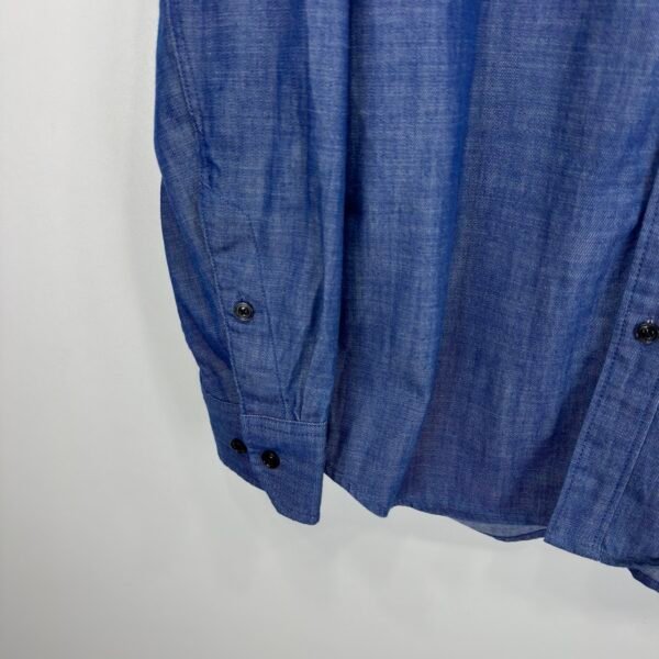 IMG_4770 Large G-Star Stalt Denim Shirt Blue XL Men's Slim Fit