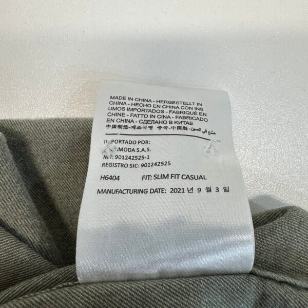 Suitsupply Shirt Mens 39/40 15.5 15 3/4 Khaki Slim Fit Casual Long Sleeve Button Down