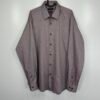 Hugo Boss Formal Dress Shirt Men's 42 16.5 Purple Long Sleeve Easy Iron Regular
