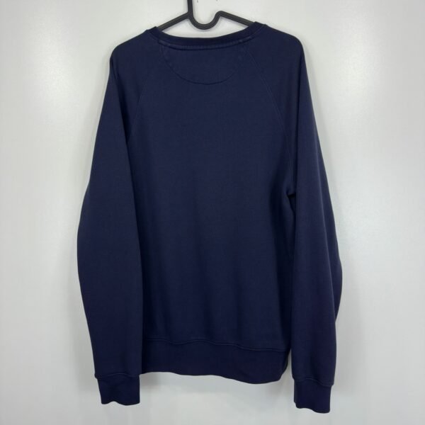 Gant Sweatshirt Men's Pullover Size M Blue Crew Neck Big Logo