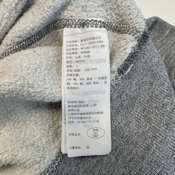 Abercrombie & Fitch Muscle Hoodie Grey Size L Men's Heavyweight
