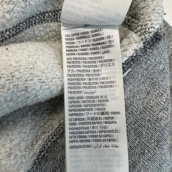 Abercrombie & Fitch Muscle Hoodie Grey Size L Men's Heavyweight