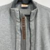IMG_4901 Large Hugo Boss Sweatshirt Men's Jumper Size M Grey Full Zip Sweater High Neck