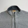 IMG_4903 Large Hugo Boss Sweatshirt Men's Jumper Size M Grey Full Zip Sweater High Neck