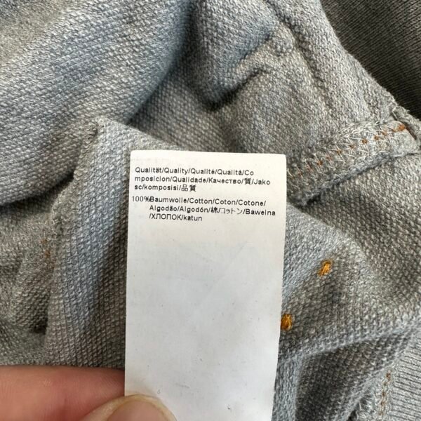 IMG_4907 Large Hugo Boss Sweatshirt Men's Jumper Size M Grey Full Zip Sweater High Neck
