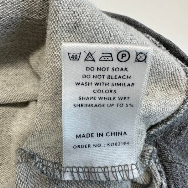 NN07 Canyon Sweatshirt Grey Melange Size L Men's Crew Neck