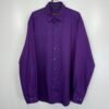 Eterna Shirt Purple 16.5 42 Men's Modern Fit Long Sleeve
