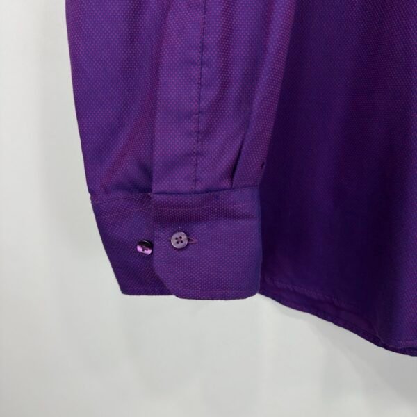 Eterna Shirt Purple 16.5 42 Men's Modern Fit Long Sleeve