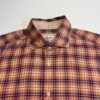 Stenstroms Shirt Men's 16 41 Orange Plaid Check Long Sleeve