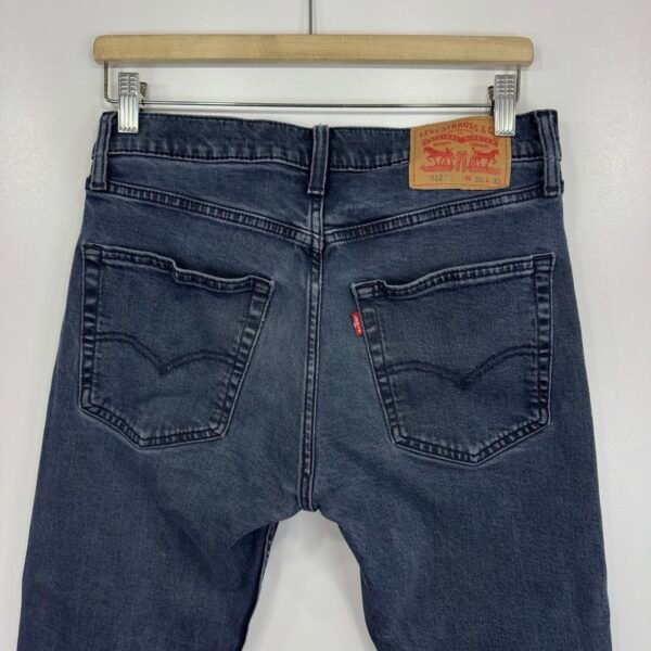 Levi's 512 Jeans Blue W30 L28 Men's Slim Tapered Stretch Denim