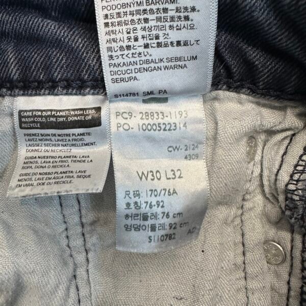 Levi's 512 Jeans Blue W30 L28 Men's Slim Tapered Stretch Denim