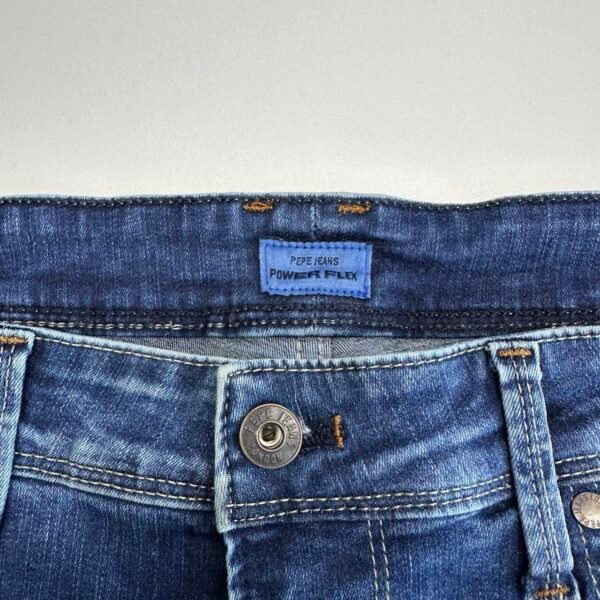 IMG_4968 Large Pepe Jeans Finsbury Blue W35 L32 Men's Stretch Slim Skinny