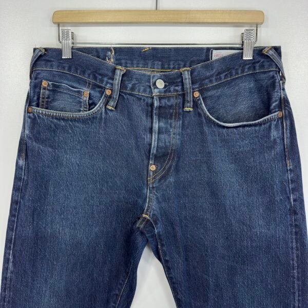 IMG_5039 Large EVISU Lot 2008 Selvedge Jeans Men's W33 L32 Blue Japanese Streetwear Denim