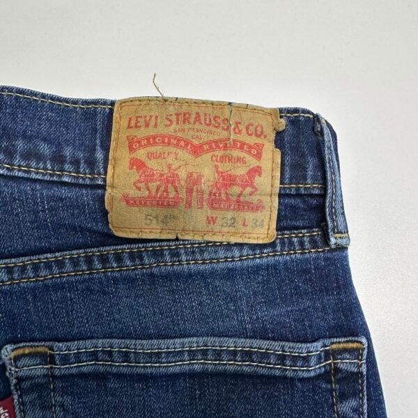 Levi's 514 Jeans Blue W32 L32 Men's Straight Stretch