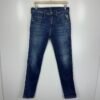 IMG_5134 Large Replay Anbass Jeans Blue W32 L34 Men's Slim Skinny Stretch