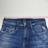 IMG_5140 Large Replay Anbass Jeans Blue W32 L34 Men's Slim Skinny Stretch