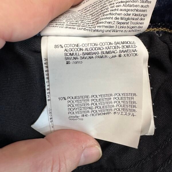 IMG_5145 Large Replay Anbass Jeans Blue W32 L34 Men's Slim Skinny Stretch