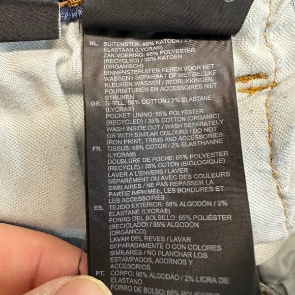G-Star 3301 Slim Z Jeans Blue W30 L31 Men's Skinny Stretch