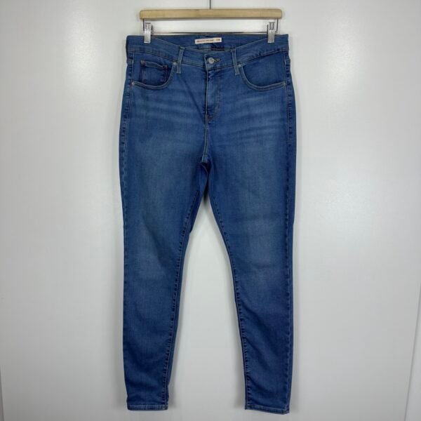 Levi's 310 Shaping Super Skinny Jeans Women's 14W W32 L30 Blue