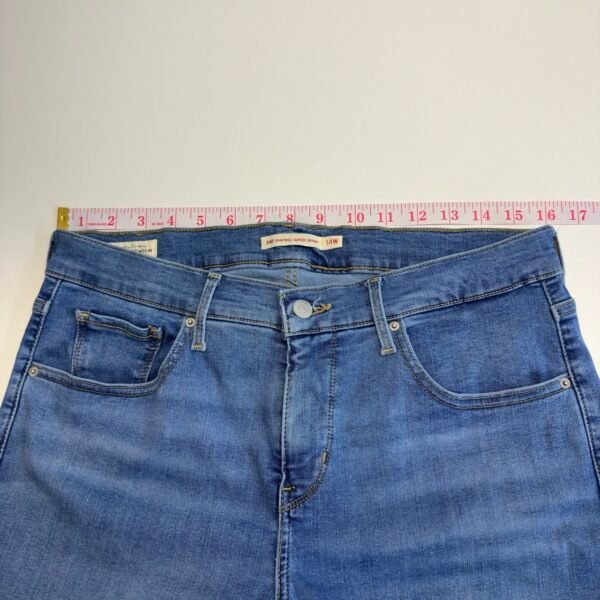 Levi's 310 Shaping Super Skinny Jeans Women's 14W W32 L30 Blue