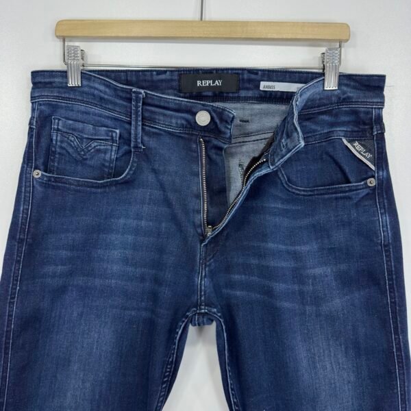 Replay Anbass Jeans Blue W33 L31 Men’s Slim