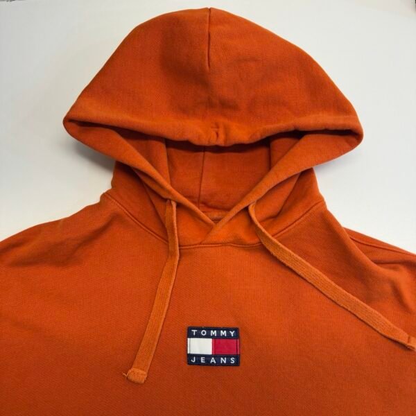 IMG_5336 Large Tommy Hilfiger Hoodie Orange L Men’s Pullover