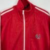Fred Perry Red Track Jacket Mens L Full Zip