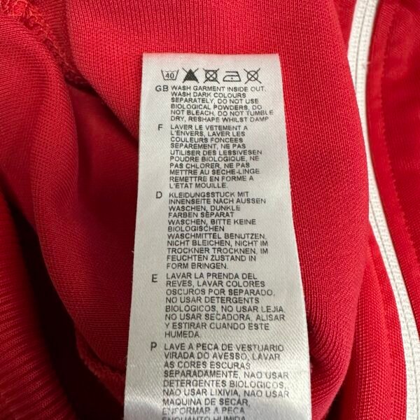 Fred Perry Red Track Jacket Mens L Full Zip