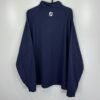 FootJoy Chill Out Blue Quarter Zip Pullover Mens L Golf Midlayer