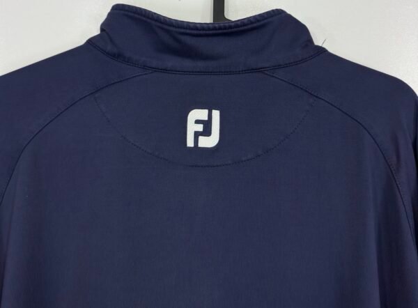 FootJoy Chill Out Blue Quarter Zip Pullover Mens L Golf Midlayer