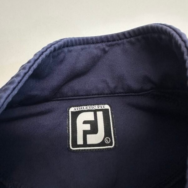 FootJoy Chill Out Blue Quarter Zip Pullover Mens L Golf Midlayer