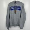 Nike FC Barcelona Basketball Hoodie Grey S Men’s Logo