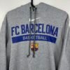 Nike FC Barcelona Basketball Hoodie Grey S Men’s Logo