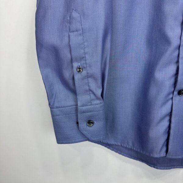 Eton Contemporary Dress Shirt Blue 15.5 39 Men’s Twill