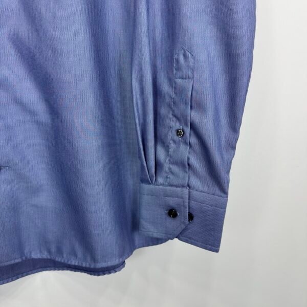 Eton Contemporary Dress Shirt Blue 15.5 39 Men’s Twill