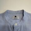 NN07 Samuel 5677 Shirt Men's XL Blue Slim Long Sleeve Oxford Grandad