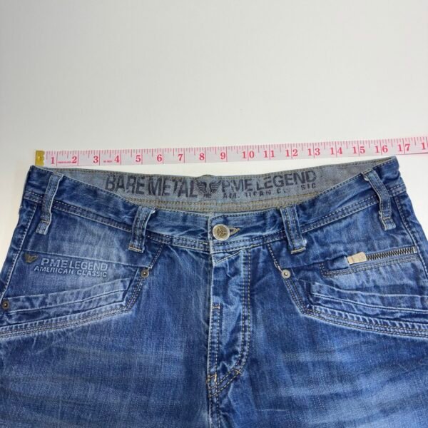 PME Legend Bare Metal Jeans Blue W33 L31 Men’s Straight Fit
