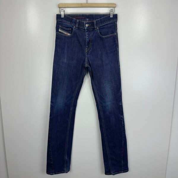 Diesel Jeans Blue W30 L33 Men’s Stretch Regular Straight