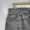 Levi’s 501 Jeans Grey W35 L32 Men’s Straight Fit Distressed