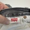 Levi’s 501 Jeans Grey W35 L32 Men’s Straight Fit Distressed