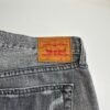 Levi’s 501 Jeans Grey W35 L32 Men’s Straight Fit Distressed