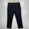 Wrangler Texas Jeans Black W37 L34 Men’s Straight Fit Zip