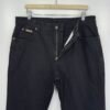 Wrangler Texas Jeans Black W37 L34 Men’s Straight Fit Zip