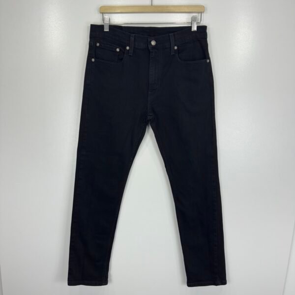 Levi’s 502 Taper Jeans Black W32 L30 Men’s Stretch Slim