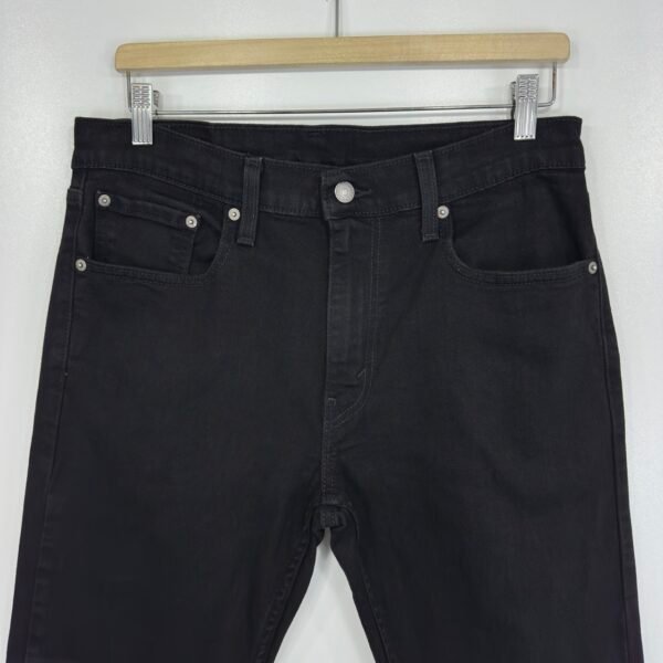 Levi’s 502 Taper Jeans Black W32 L30 Men’s Stretch Slim