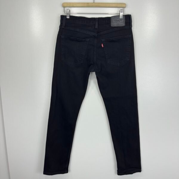 Levi’s 502 Taper Jeans Black W32 L30 Men’s Stretch Slim