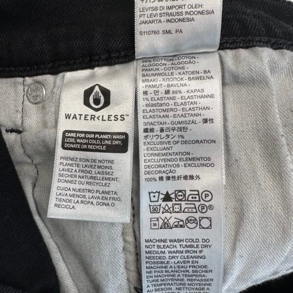 Levi’s 502 Taper Jeans Black W32 L30 Men’s Stretch Slim